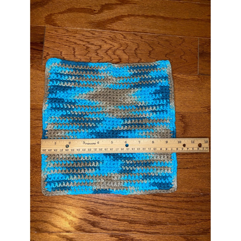 Set of 3 Handmade Crochet Washcloths - Picture 3 of 4